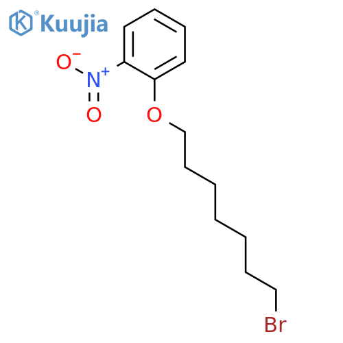 Benzene, 1-[(7-bromoheptyl)oxy]-2-nitro- structure