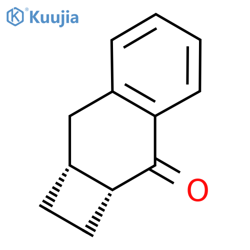 rac-(2aR,8aR)-1H,2H,2aH,3H,8H,8aH-cyclobutabnaphthalen-3-one structure