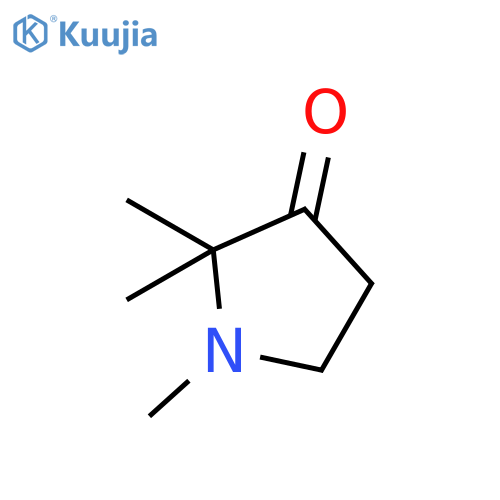 1,2,2-Trimethylpyrrolidin-3-one structure