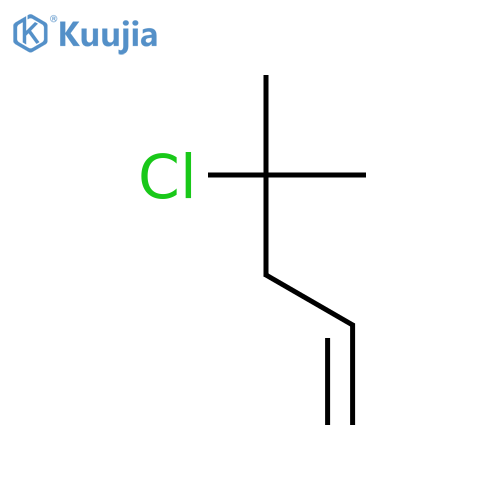4-Chloro-4-methyl-1-pentene structure