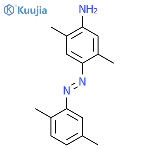 Benzenamine, 4-[(2,5-dimethylphenyl)azo]-2,5-dimethyl- structure