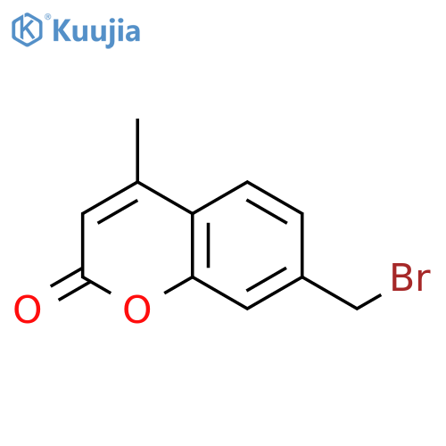 2H-1-Benzopyran-2-one, 7-(bromomethyl)-4-methyl- structure