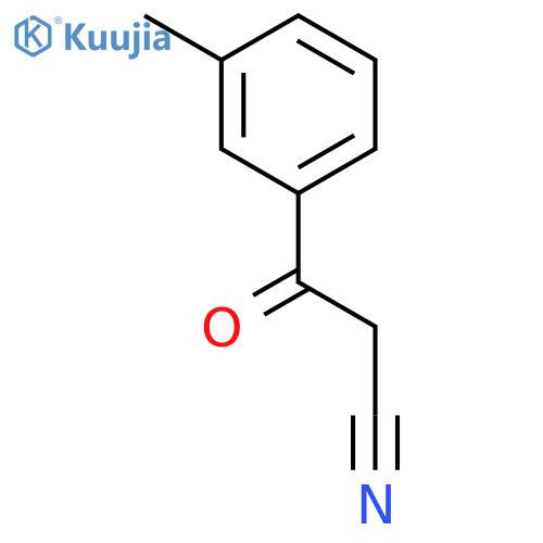 3-(3-Methylphenyl)-3-oxopropanenitrile structure