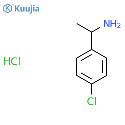 1-(4-Chlorophenyl)ethanamine Hydrochloride structure