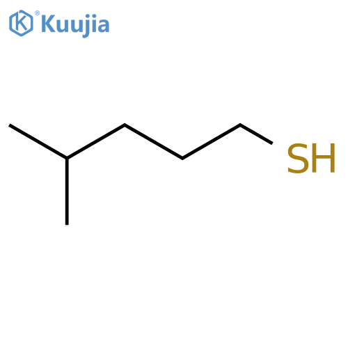 4-methylpentane-1-thiol structure