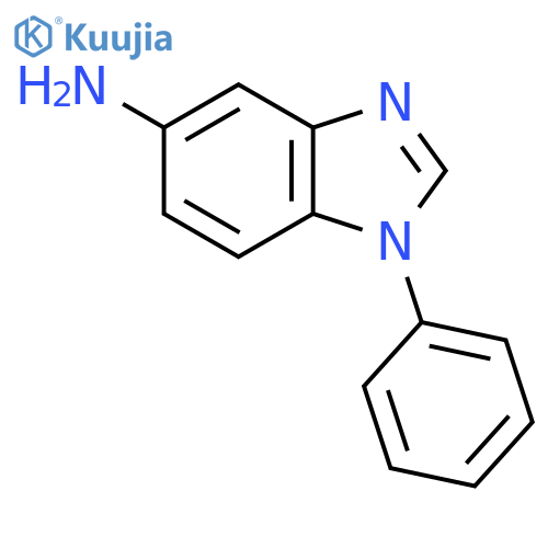 1-phenyl-1H-1,3-benzodiazol-5-amine structure