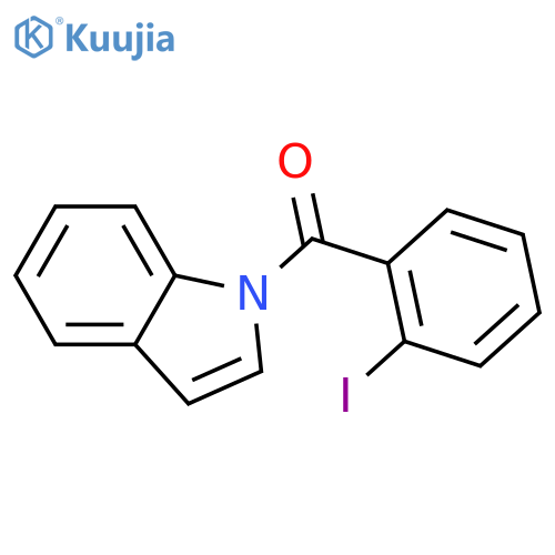 (1H-Indol-1-yl)(2-iodophenyl)methanone structure