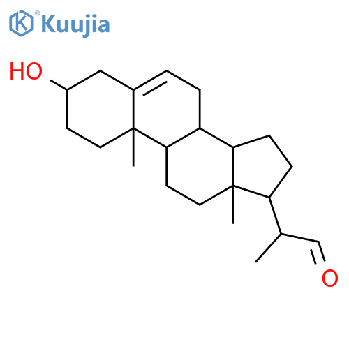 (3β,20S)-20-Formyl-3-hydroxy-5-pregnene structure