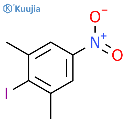 BENZENE, 2-IODO-1,3-DIMETHYL-5-NITRO- structure