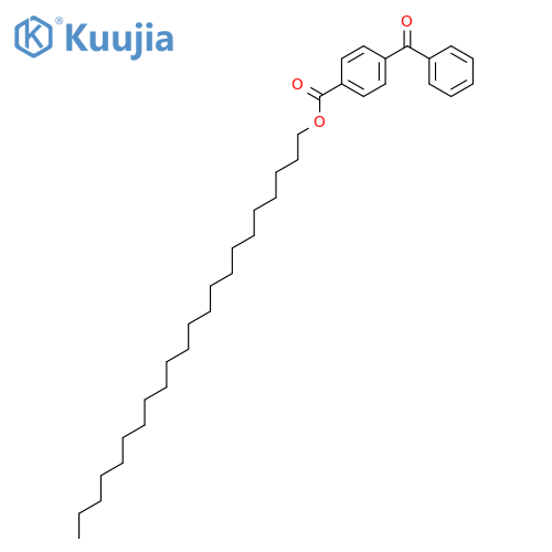Benzoic acid, 4-benzoyl-, docosyl ester structure