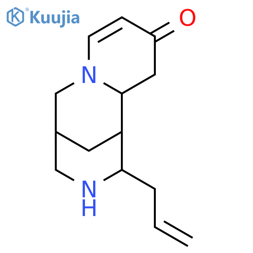1,5-Methano-10H-pyrido[1,2-a][1,5]diazocin-10-one,1,2,3,4,5,6,11,11a-octahydro-2-(2-propen-1-yl)-, (1S,2R,5R,11aR)- structure