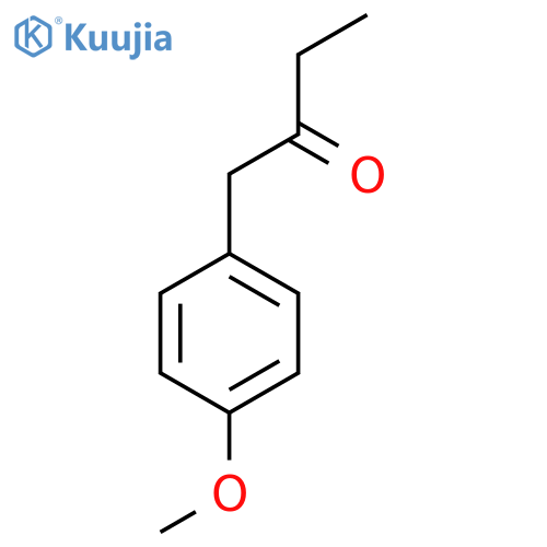 1-(4-Methoxyphenyl)-2-butanone structure
