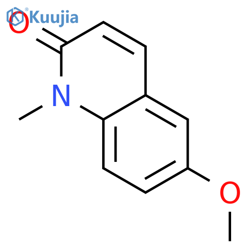 6-Methoxy-1-methylquinolin-2(1H)-one structure