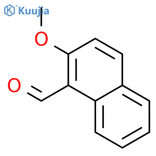 2-Methoxy-1-naphthaldehyde structure