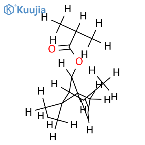 Chrysanthenylisobutyrat structure