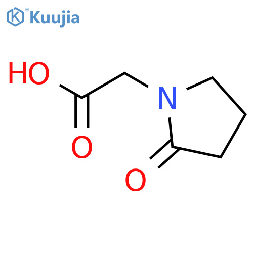 2-(2-oxopyrrolidin-1-yl)acetic acid structure