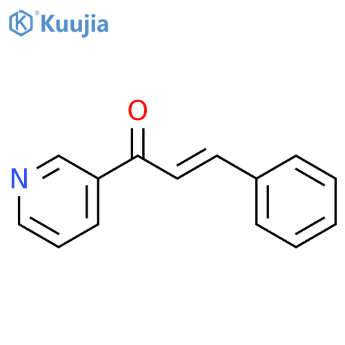 2-Propen-1-one, 3-phenyl-1-(3-pyridinyl)-, (2E)- structure