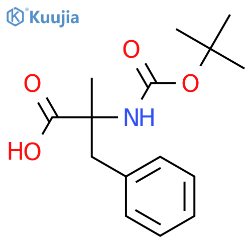 Boc-α-methyl-D-phenylalanine structure