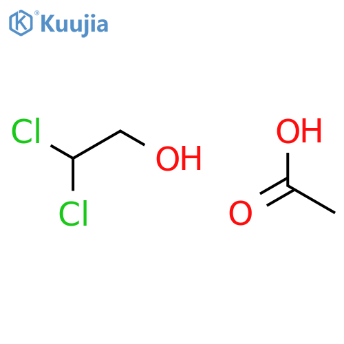 ETHANOL, 2,2-DICHLORO-, ACETATE structure