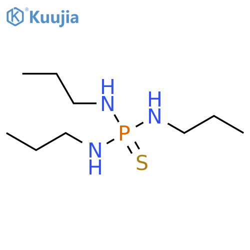 N-[bis(propylamino)phosphinothioyl]propan-1-amine structure