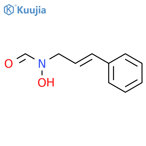 Formamide, N-hydroxy-N-(3-phenyl-2-propenyl)- structure