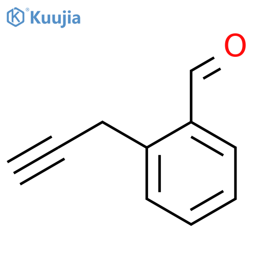 benzaldehyde, 2-(2-propynyl)- (9ci) structure
