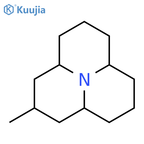 2-methyl-dodecahydro-pyrido[2,1,6-de]quinolizine structure