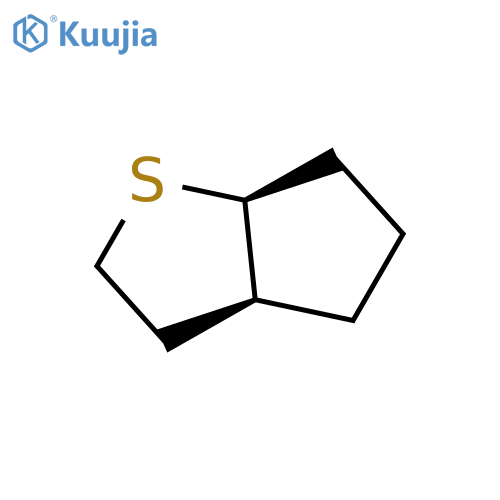 2H-CYCLOPENTA[B]THIOPHENE, HEXAHYDRO-, CIS- structure