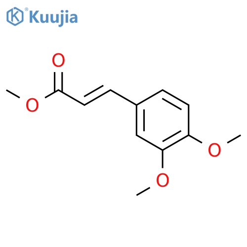 Methyl 3-(3’,4’-Dimethoxyphenyl)propenoate structure