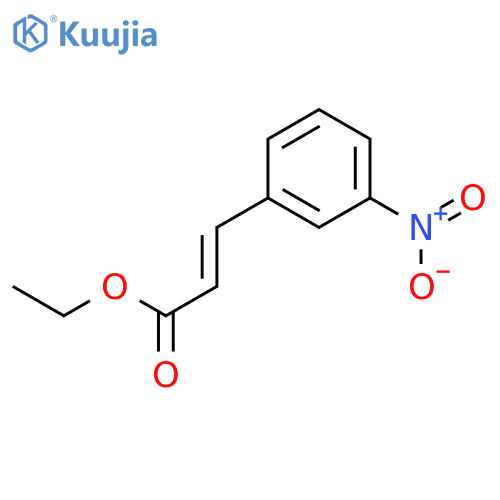 Ethyl 3-nitrocinnamate structure
