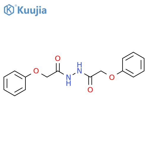 Acetic acid, phenoxy-, 2-(phenoxyacetyl)hydrazide structure