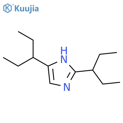 2,5-di(pentan-3-yl)-1H-imidazole structure
