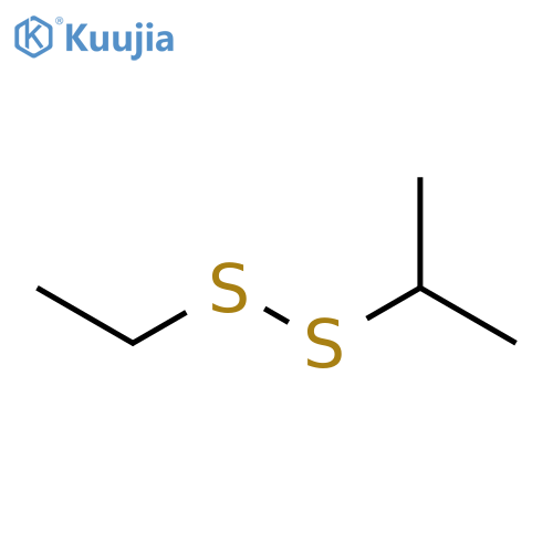 Disulfide, ethyl 1-methylethyl structure