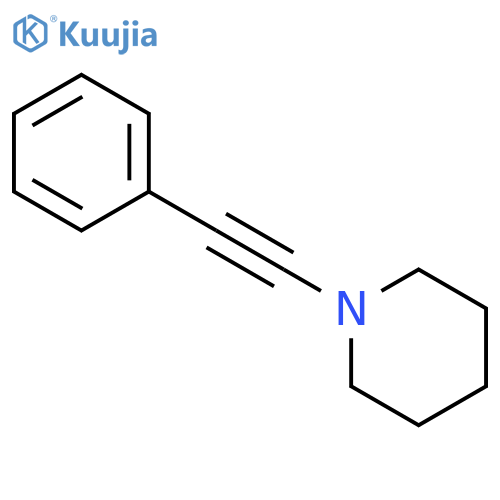 PIPERIDINE, 1-(PHENYLETHYNYL)- structure