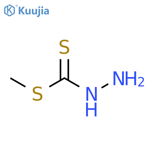 Methyl hydrazinecarbodithioate structure