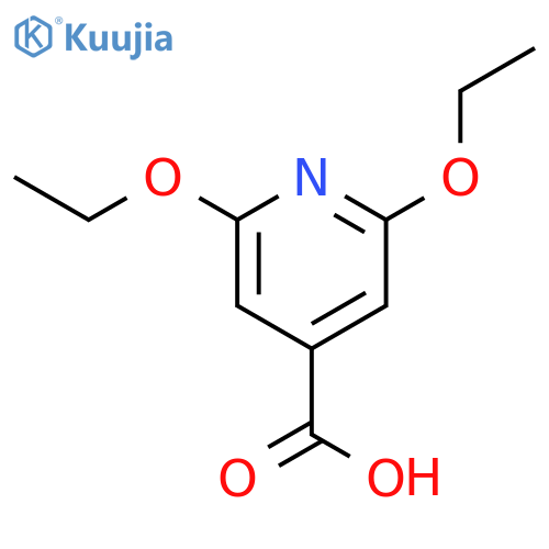 2,6-diethoxyisonicotinic acid structure