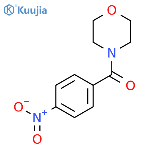4-(4-nitrobenzoyl)morpholine structure