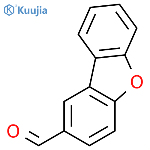Dibenzob,dfuran-2-carbaldehyde structure