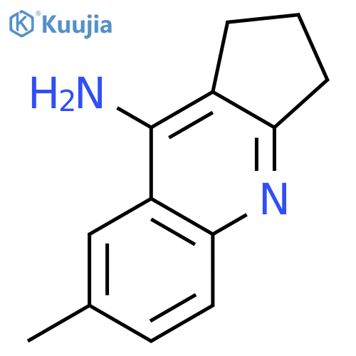 1H-Cyclopenta[b]quinolin-9-amine,2,3-dihydro-7-methyl- structure