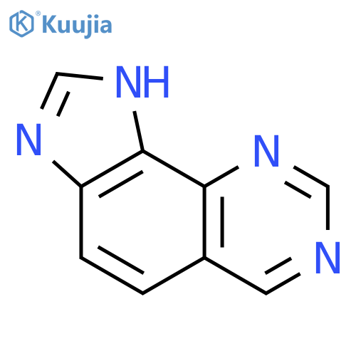 1H-Imidazo[4,5-h]quinazoline(9CI) structure