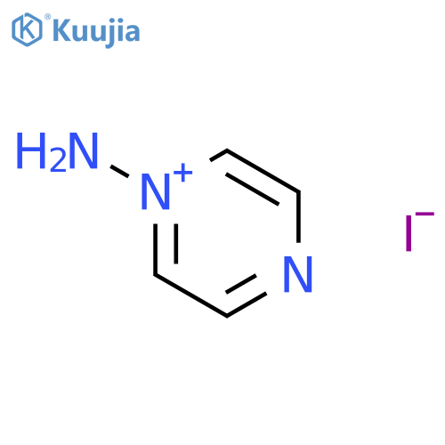 Pyrazinium, 1-amino-, iodide structure