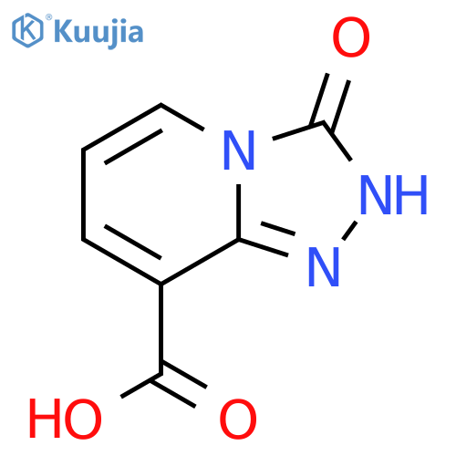 3-oxo-2H,3H-1,2,4triazolo4,3-apyridine-8-carboxylic acid structure