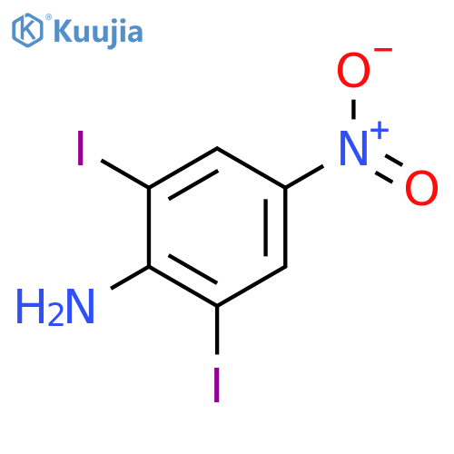 2,6-Diiodo-4-nitroaniline structure