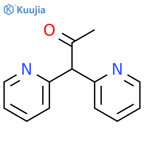 2-PROPANONE, 1,1-DI-2-PYRIDINYL- structure