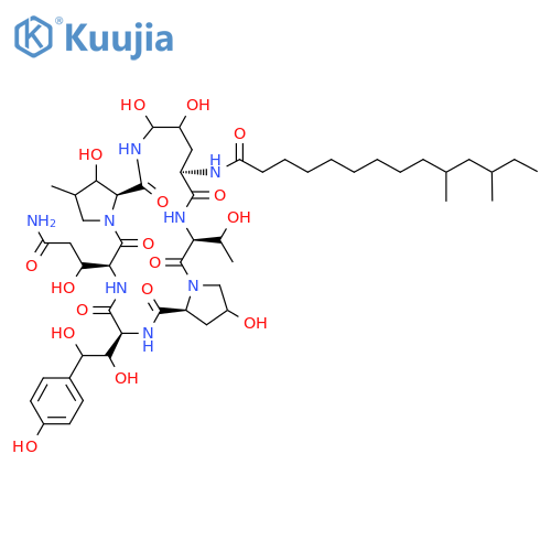 Pneumocandin A0 structure