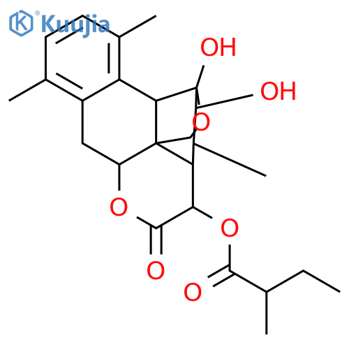 Ailanthus quassinoid 1 structure