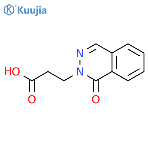 2(1H)-PHTHALAZINEPROPANOIC ACID, 1-OXO- structure