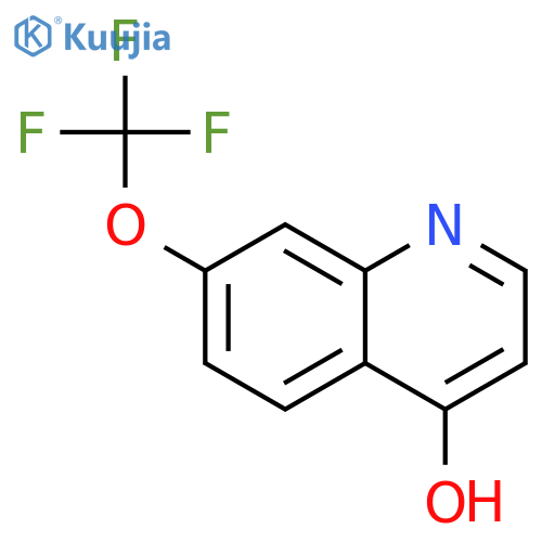 7-(Trifluoromethoxy)quinolin-4-ol structure