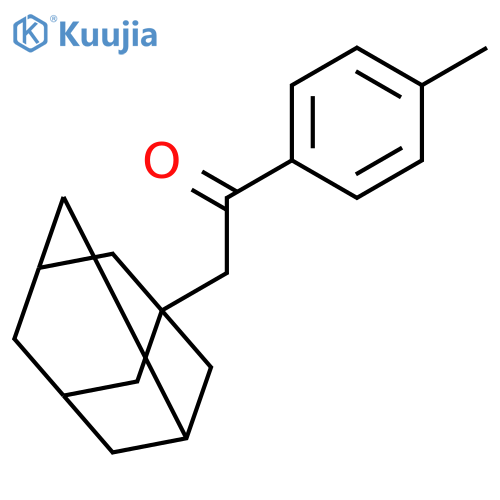 ETHANONE, 1-(4-METHYLPHENYL)-2-TRICYCLO[3.3.1.13,7]DEC-1-YL- structure