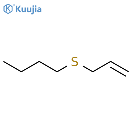 1-(prop-2-en-1-ylsulfanyl)butane structure
